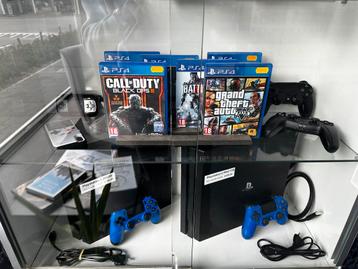PlayStation 4 & 4 Pro - Incl. Controller & Kabels beschikbaar voor biedingen