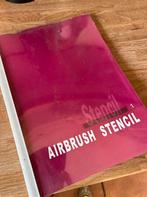 Airbrush Stencils Set, Ophalen of Verzenden, Zo goed als nieuw, Materiaal