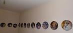 Assepoester sprookje Franklin Mint 12 borden compleet, Ophalen, Zo goed als nieuw, Wanddecoratie