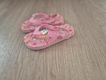 Unicorn eenhoorn teenslippers badslippers mt 25  beschikbaar voor biedingen