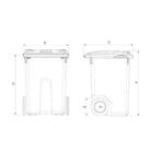 Afvalcontainer op wielen - Gemakkelijk afvalbeheer, Ophalen, Overige typen