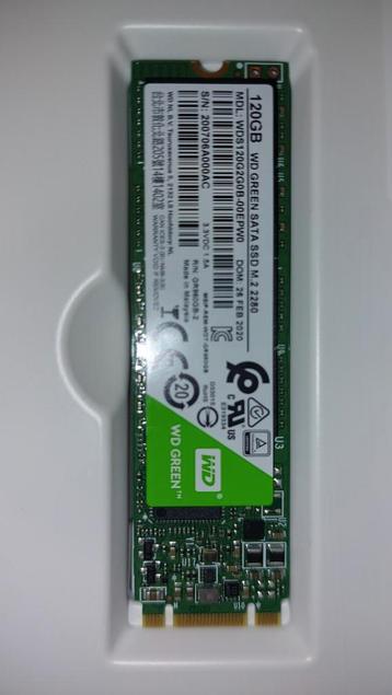 WD Green 120GB M.2 SSD beschikbaar voor biedingen