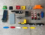 Duplo Trein - 150 onderdelen - trein, rails, bruggen etc., Ophalen, Gebruikt, Overige merken
