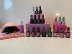 Pink Gellac Set Compleet, Gebruikt, Overige kleuren, Ophalen of Verzenden, Handen en Nagels