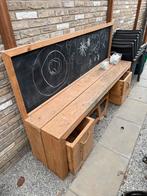 Speeltafel krijtbord in stijgerhout, Ophalen