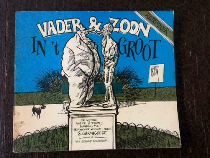 Peter van Straaten,  Vader & zoon in't groot. 3 boeken., Boeken, Stripboeken, Gelezen, Meerdere stripboeken, Ophalen of Verzenden
