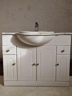 wastafelmeubel, Huis en Inrichting, Badkamer | Badkamermeubels, Ophalen, Gebruikt, 50 tot 100 cm, Minder dan 100 cm