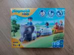 Playmobil 1-2-3 Dierentrein 70405 NIEUW, Kinderen en Baby's, Ophalen of Verzenden, Nieuw
