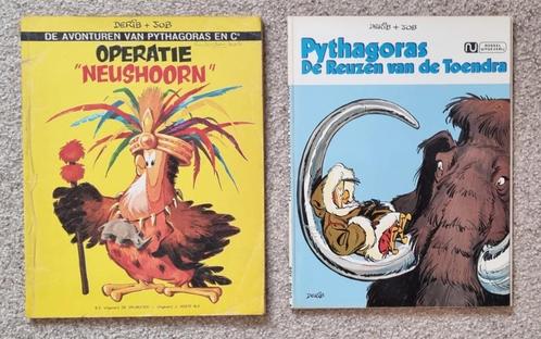 PYTHAGORAS | Derib+Job | 2 albums in 1 koop, Boeken, Stripboeken, Zo goed als nieuw, Meerdere stripboeken, Ophalen of Verzenden