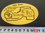sticker Oosterhout Dongen Frans Klerkx  schoen reparatie, Ophalen, Zo goed als nieuw