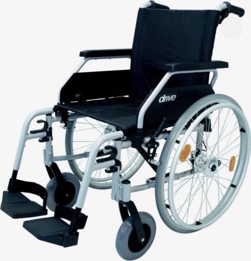 Opvouwbare lichtgewicht rolstoel, Diversen, Rolstoelen, Zo goed als nieuw, Duwrolstoel, Inklapbaar, Ophalen