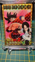 Dragon Ball Z Rare Holo Double Gold Laser Hero JP, Hobby en Vrije tijd, Verzamelkaartspellen | Overige, Ophalen of Verzenden, Zo goed als nieuw