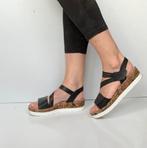 Rieker sandalen, maat 40, Zwart, Rieker, Sandalen of Muiltjes, Ophalen of Verzenden