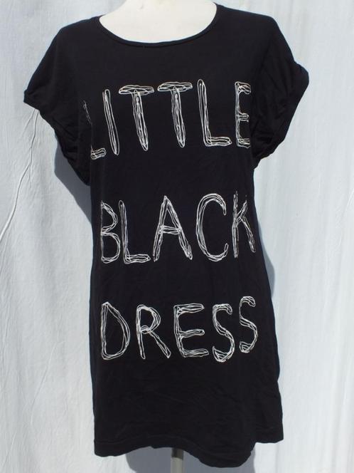 Zwart damesshirt 100% katoen Mt M Merk Bijenkorf, Kleding | Dames, T-shirts, Zo goed als nieuw, Maat 38/40 (M), Zwart, Korte mouw