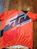 Oranje KTM Bike Industries Fietsshirt, Ophalen, Gebruikt, Heren, KTM Bike Industries