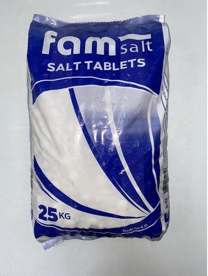 Zouttabletten waterontharder, Witgoed en Apparatuur, Waterontharders, Nieuw, Waterontharder met zout, Ophalen