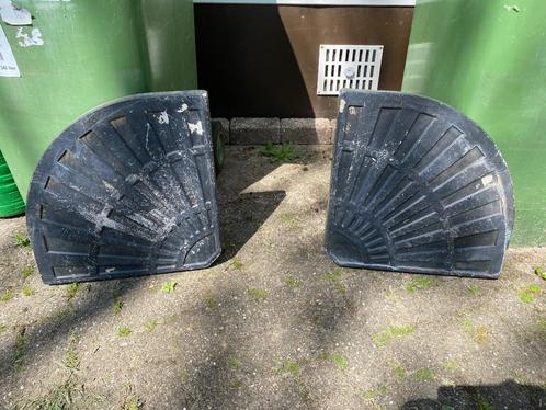 2 x Parasoltegel voor Zweefparasol Beton waaiermodel, Tuin en Terras, Parasols, Gebruikt, Overige typen, Minder dan 1 meter, Ophalen