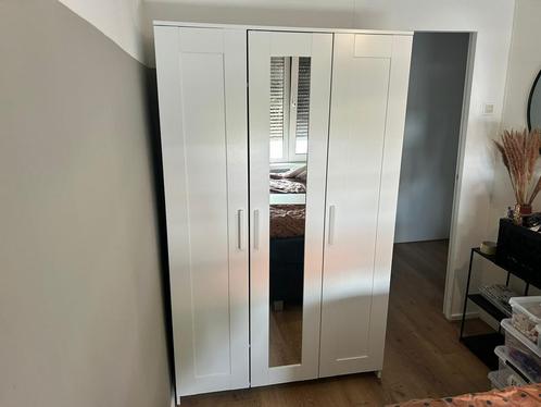 BRIMNES Kledingkast met 3 deuren - 117x190 cm, Huis en Inrichting, Kasten | Kledingkasten, Zo goed als nieuw, 150 tot 200 cm, 100 tot 150 cm