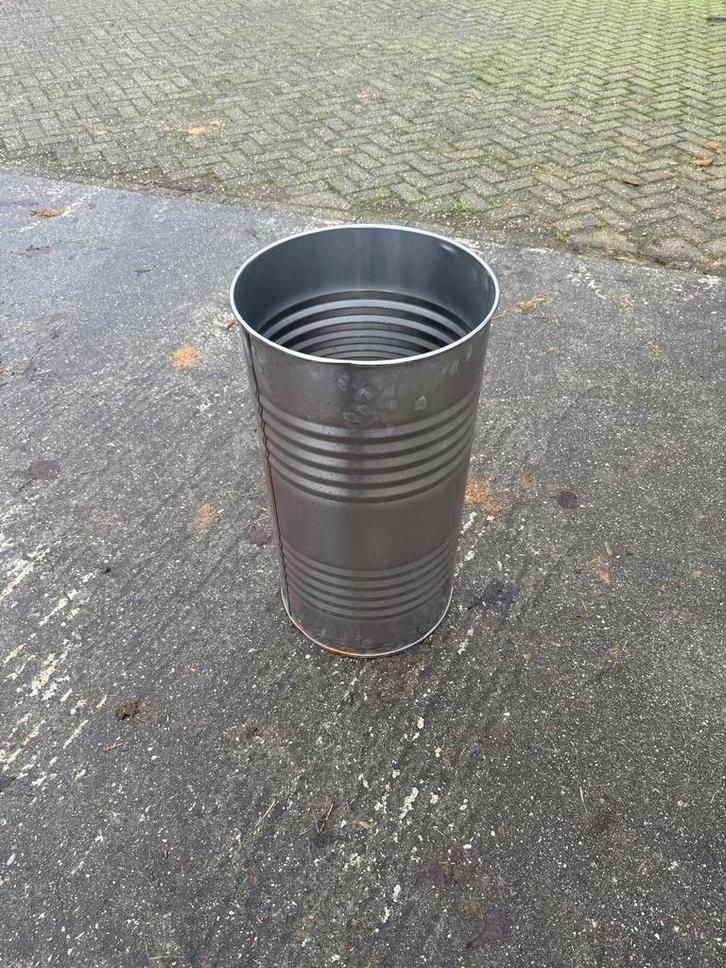 Metalen Vuurton plantenbak opslag vat, Tuin en Terras, Vuurkorven, Gebruikt, Ophalen