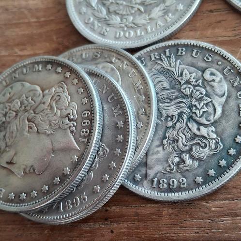 DOLLARS AMERIKA 9 STUKS ..div. jaargang., Postzegels en Munten, Munten | Amerika, Noord-Amerika, Ophalen of Verzenden