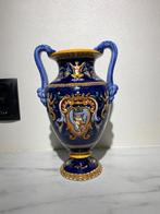 Antieke Gien faience vaas, Antiek en Kunst, Ophalen of Verzenden