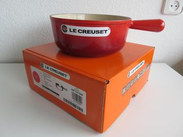Le Creuset caquelon, steelpan zonder deksel voor kaasfondue beschikbaar voor biedingen
