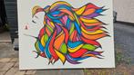 Olieverfschilderij 150x200, Antiek en Kunst, Kunst | Schilderijen | Abstract, Ophalen