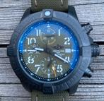 Breitling Avenger Chrono 45 Night Mission, Overige materialen, Leer, Breitling, Polshorloge