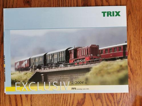Trix Exclusivfolder 2004, Hobby en Vrije tijd, Modeltreinen | H0, Nieuw, Boek, Tijdschrift of Catalogus, Gelijkstroom of Wisselstroom