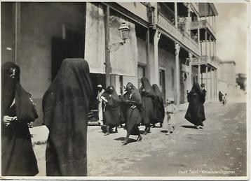 Stoomvrt Mij. NEDERLAND * Port Said - Vrouwenfiguren beschikbaar voor biedingen