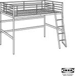 Gezocht: trap of ladder van Ikea Svarta hoogslaper, Huis en Inrichting, Slaapkamer | Stapelbedden en Hoogslapers, Ophalen of Verzenden