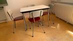 Vintage eethoek jaren 50 tot 5-8-2025, Huis en Inrichting, Complete eetkamers, Ophalen, Gebruikt