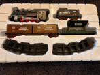 Model locomotief met rails, Ophalen of Verzenden, Zo goed als nieuw, Gelijkstroom, Locomotief