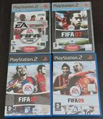 Playstation 2: FIFA 05, 07, 08, 09, Gebruikt, 2 spelers, Eén computer, Ophalen of Verzenden