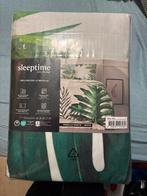 Sleeptime Manilla Manya Dekbedovertrek 200x220, Wit, Dekbedovertrek, Ophalen of Verzenden, Nieuw