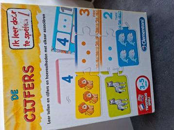 Clementoni de cijfers spel nederlands - engels beschikbaar voor biedingen