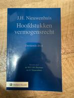 Hoofdstukken vermogensrecht - Nieuwenhuis (13e druk), Boeken, Ophalen of Verzenden, Gamma, Zo goed als nieuw, HBO