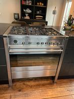 Smeg 6 pits gasfornuis incl afzuigkap, Witgoed en Apparatuur, Fornuizen, Ophalen, Gebruikt, 60 cm of meer, Gas