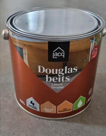Lacq Douglas beits bruin mat 2,5l beschikbaar voor biedingen
