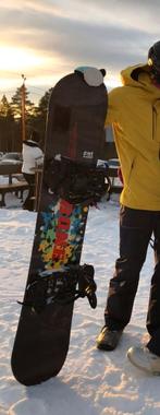 All-Mountain Snowboard+ bindings 163cm - B.O.N.E. DRIPS, Ophalen of Verzenden, Board