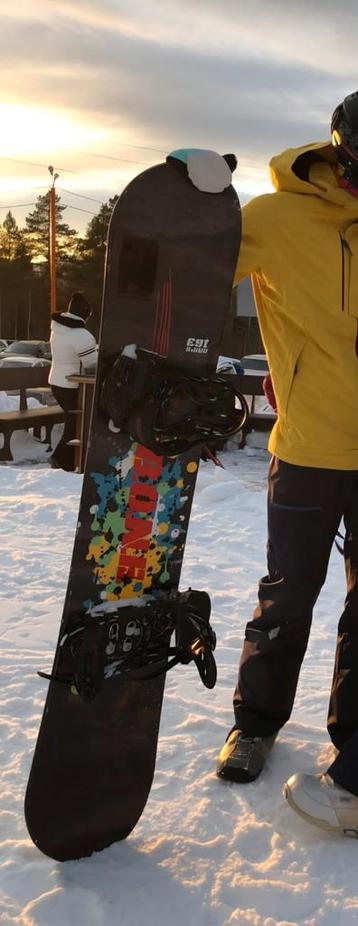 All-Mountain Snowboard+ bindings 163cm - B.O.N.E. DRIPS beschikbaar voor biedingen