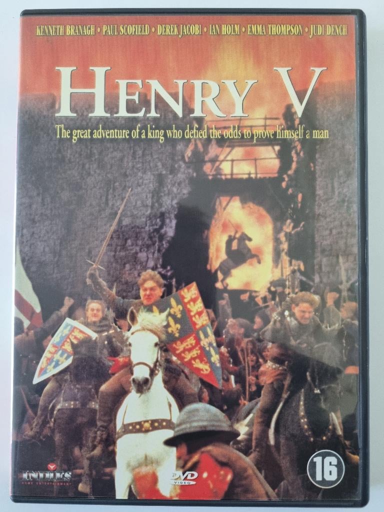 Henry V - Emma Thompson , Judi Dench - uit 1989, Alle leeftijden, Ophalen of Verzenden, 1980 tot heden, Zo goed als nieuw