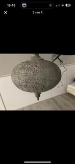Oosterse hanglamp metaal, Huis en Inrichting, Lampen | Hanglampen, Ophalen, Gebruikt, Metaal, Minder dan 50 cm