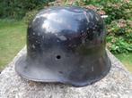WO 2 brandweer helmschaal, Verzamelen, Militaria | Tweede Wereldoorlog, Ophalen of Verzenden, Overige soorten, Duitsland, Helm of Baret
