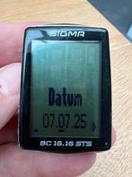 Sigma BC 16.16 STS FIETSCOMPUTER, Fietsen en Brommers, Fietsaccessoires | Fietscomputers, Ophalen of Verzenden, Draadloos, Gebruikt