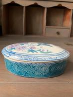 Chinees porseleinen snuisterij schaaltje met deksel, Antiek en Kunst, Ophalen of Verzenden