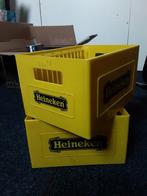 2 Heineken bier kratten / cdbakjes, Ophalen, Gebruikt, Overige typen, Heineken