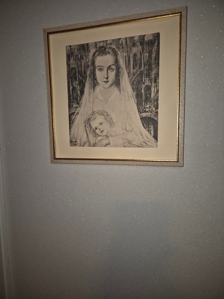 MADONNA VOOR DE KATHEDRALEN 1925, Ophalen of Verzenden