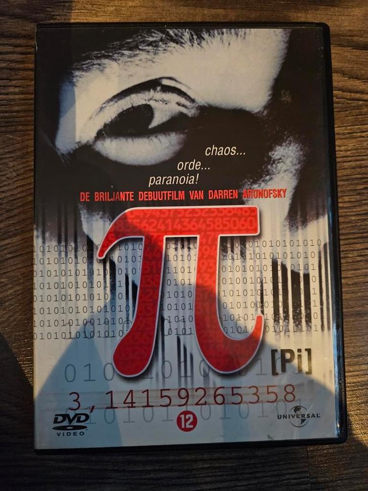 Pi DVD - Darren Aronofsky's Debuutfilm, Cd's en Dvd's, Dvd's | Filmhuis, Zo goed als nieuw, Vanaf 12 jaar, Ophalen of Verzenden