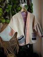 By-bar antic Kantha jasje vest kimono one size, Ophalen of Verzenden, Zo goed als nieuw, Maat 38/40 (M)